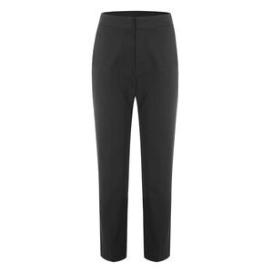 MOTF CROPPED TAILORED PANTS BLACK